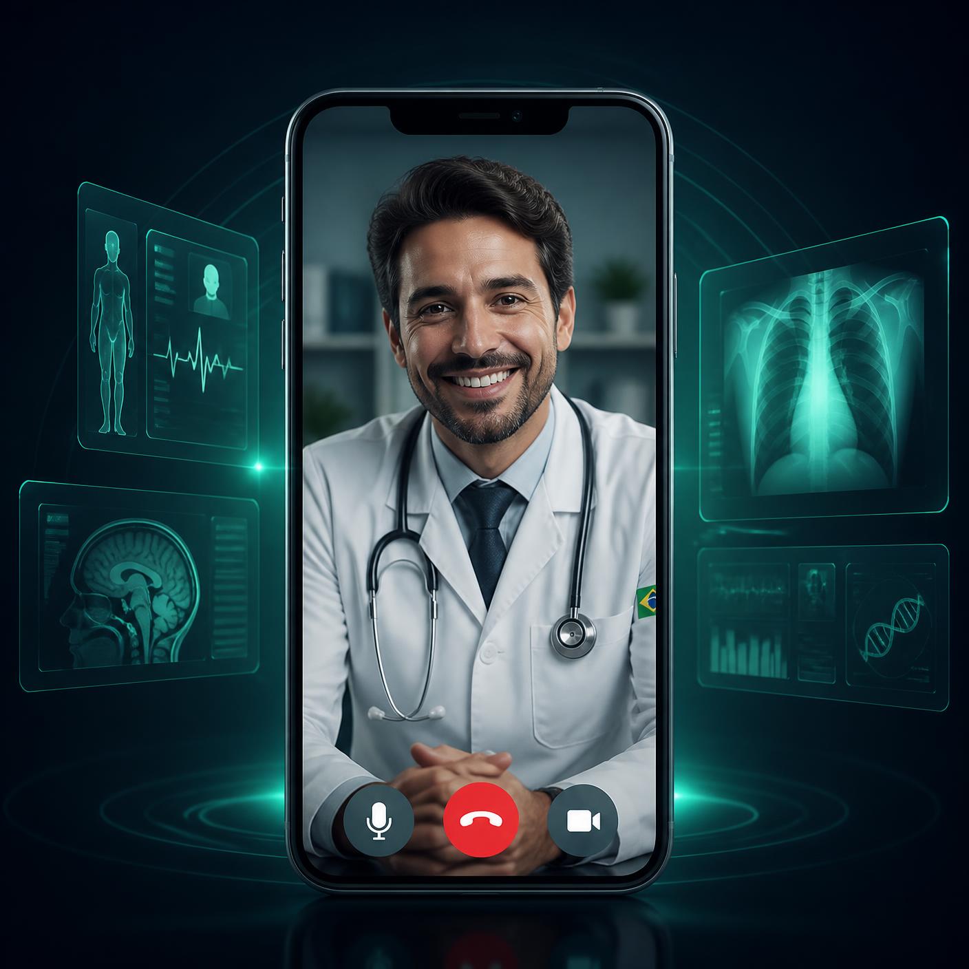 Consulta médica por telemedicina
